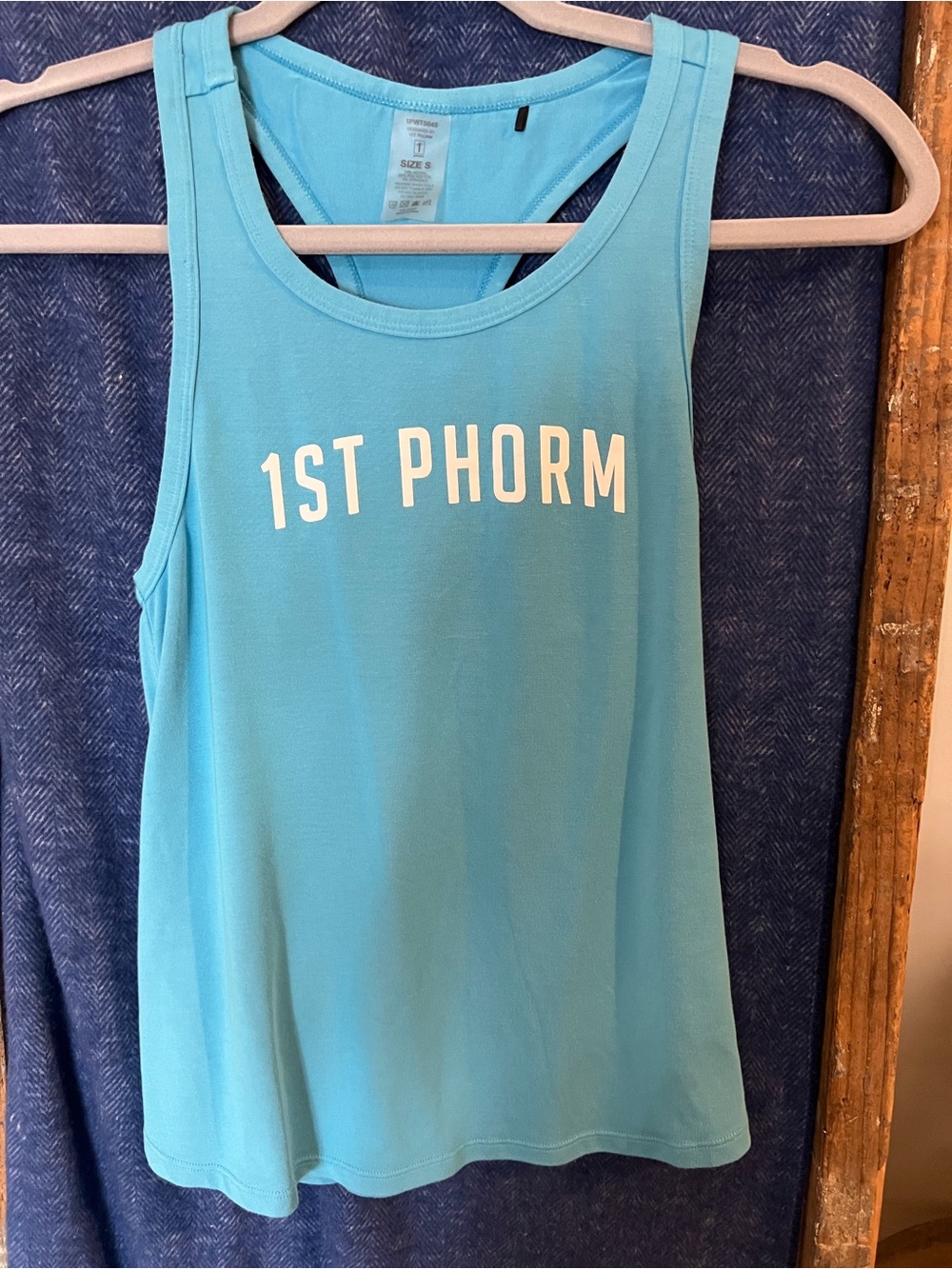 1ST PHORM Light Blue Tank Top Womens small